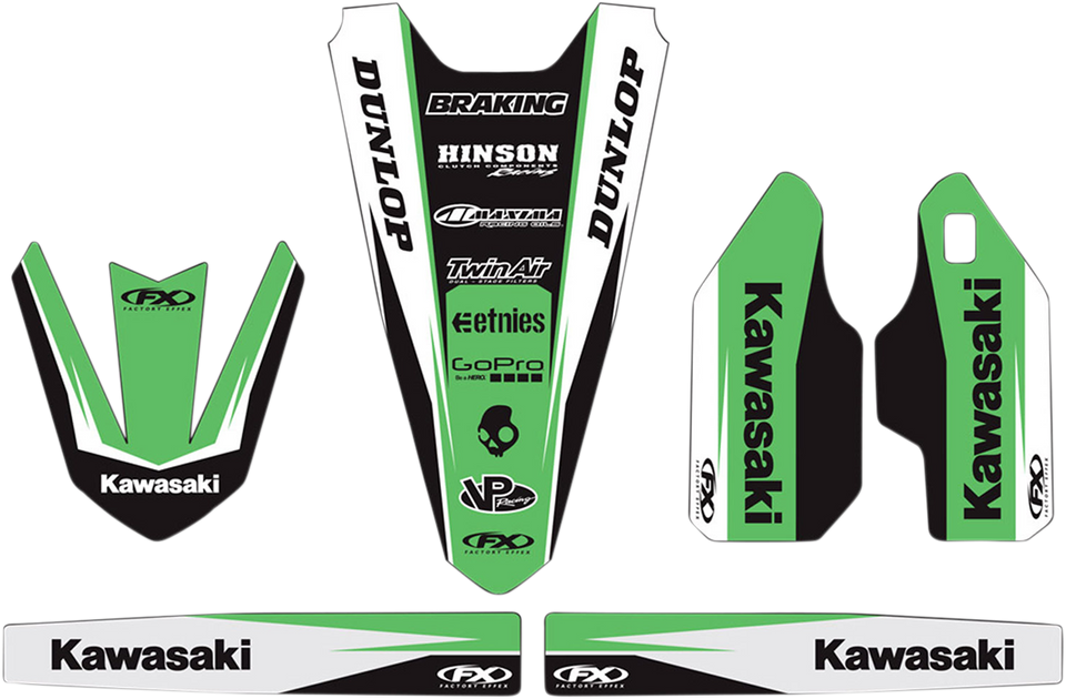 Trim Kit Graphic - Kawasaki