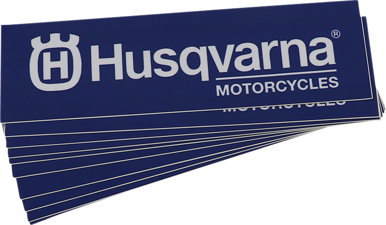Husqvarna Decal - 6" - 10 Pack - Lutzka's Garage