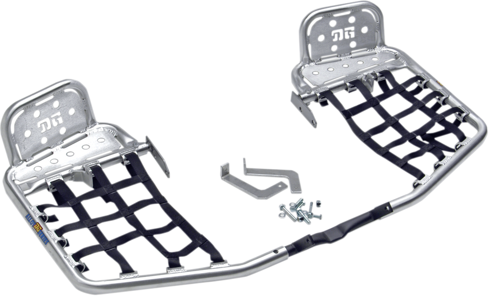 Heel Guard Nerf Bar- With Black Webbing - Suzuki/Kawasaki