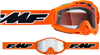 PowerBomb OTG Goggles - Rocket - Orange - Clear - Lutzka's Garage