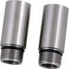 Chrome Fork Tube Extensions - 39 mm Diameter - Extends +3"