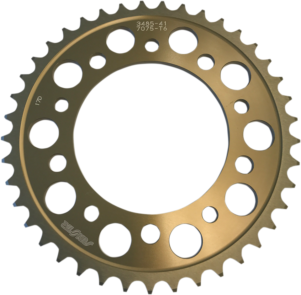 Rear Sprocket - 41 Tooth - Yamaha - Works/Gold - Lutzka's Garage
