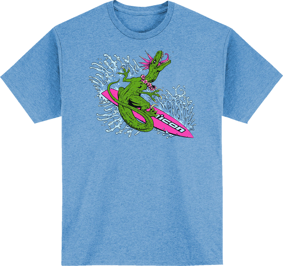 Dino Fury™ T-Shirt - Light Heather Blue - Small - Lutzka's Garage