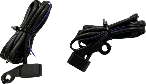 Marker Lights - Black - Smoke Lens - 04-13 XL - Lutzka's Garage