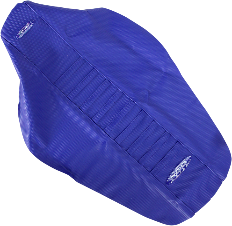 Pleated Seat Cover - Blue Top/Blue Sides