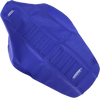 Pleated Seat Cover - Blue Top/Blue Sides