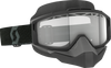 Split Snow Goggles - OTG - Black - Clear - Lutzka's Garage