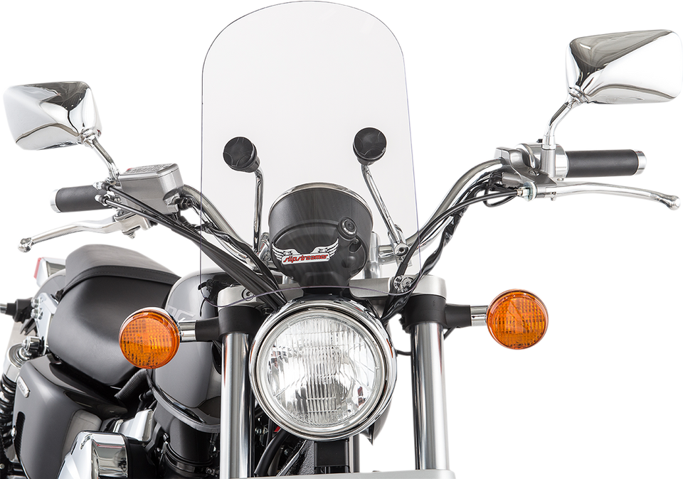 Tombstone Windshield - 14" - Clear - Lutzka's Garage