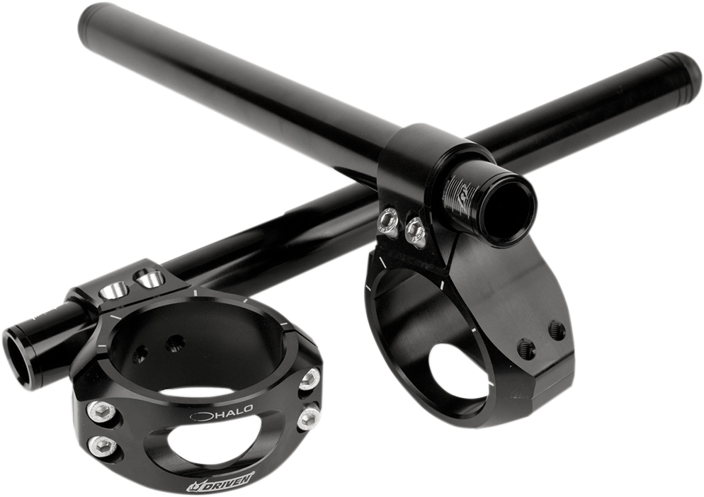 Handlebar - Clip-On - Halo - 51 mm - Black - Lutzka's Garage
