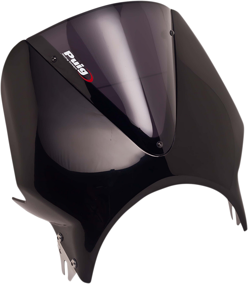 Windscreen - Black/Dark Smoke