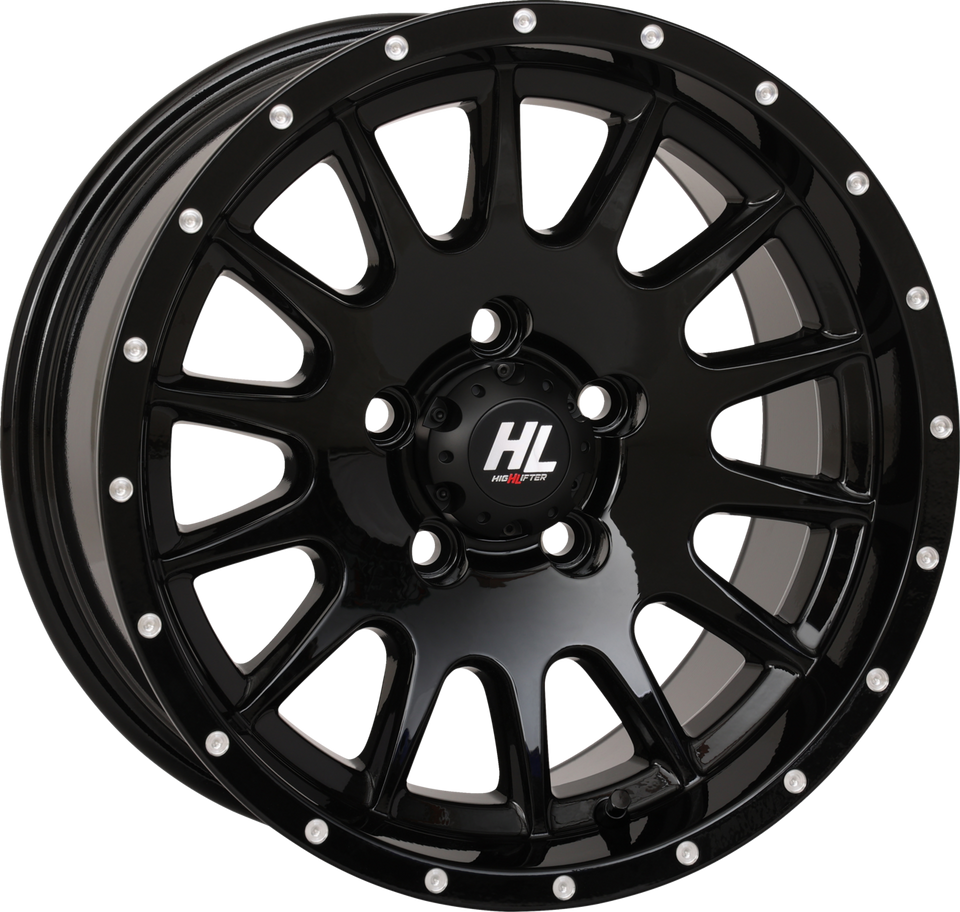 Wheel - HL25 - Front/Rear - Black - 15x7 - 4/137 - 4+3 (+10 mm) - Lutzka's Garage