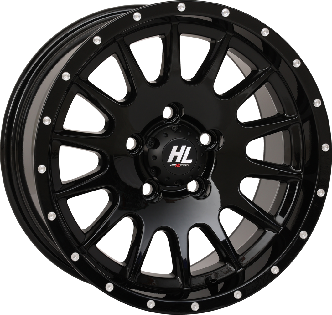 Wheel - HL25 - Front/Rear - Black - 15x7 - 4/137 - 4+3 (+10 mm) - Lutzka's Garage