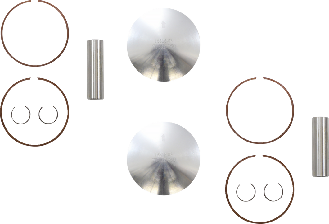 Piston Kit - 72.38 mm - Polaris