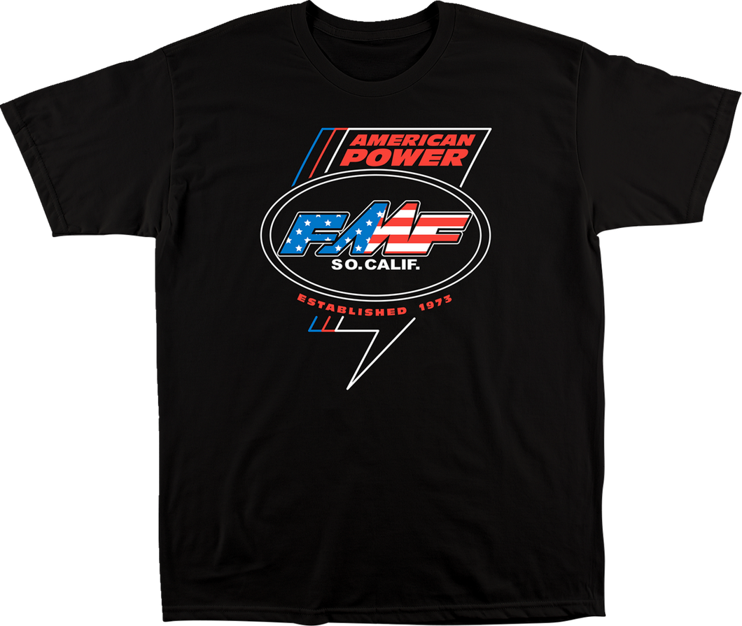 Fine Line T-Shirt - Black - Small - Lutzka's Garage