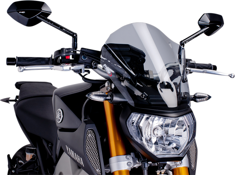 New Generation Windscreen - 13-3/4" - Smoke - MT09