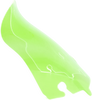 Kolor Flare™ Windshield - 6.5" - Green Ice - FLH - Lutzka's Garage