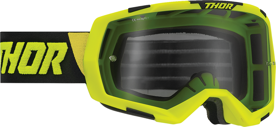 Regiment Goggles - Lime/Black - Smoke