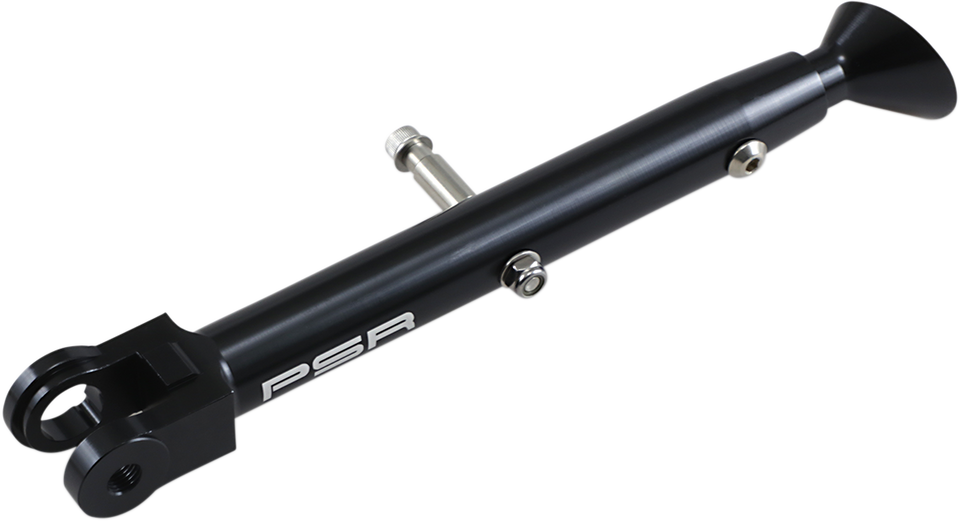 Adjustable Side Stand - Black - Honda - Africa Twin - Lutzka's Garage