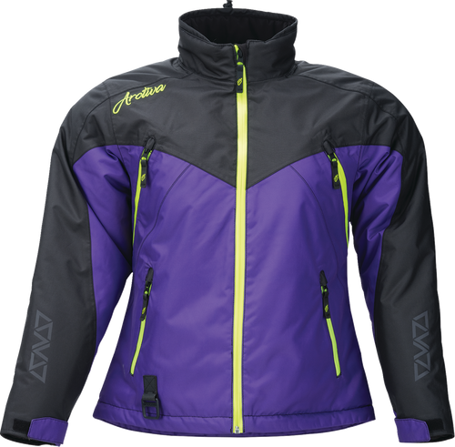 Womens Pivot 7 Jacket - Black/Purple - XS - Lutzka's Garage