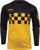 Hallman Differ Cheq Jersey - Yellow/Black - Small - Lutzka's Garage