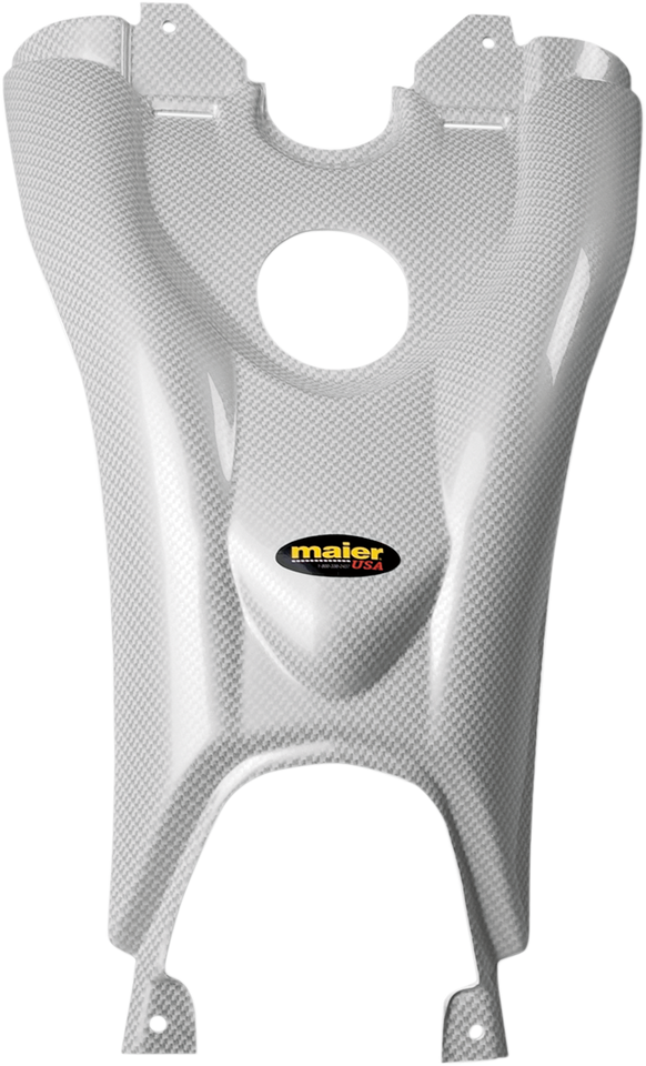 Tank Cover - YFM700R - White Carbon Fiber