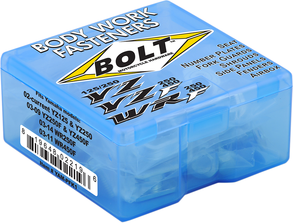 Body Work Fastener Kit - Yamaha