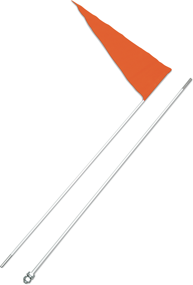 Flag and Pole - 6 White Pole - 5 Pack