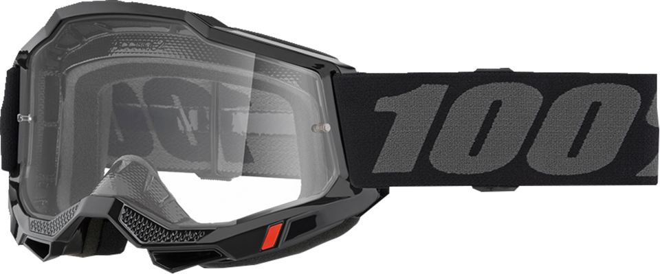 Accuri 2 OTG Goggle - Black - Clear - Lutzka's Garage