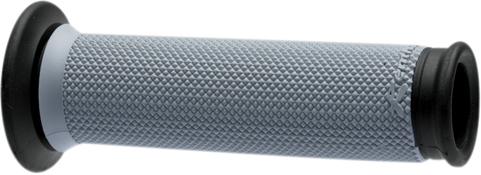 Grips - Dual-Compound - 1-1/4" - Gray - Lutzka's Garage