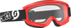 Youth Agent Goggles - Red - Clear - Lutzka's Garage