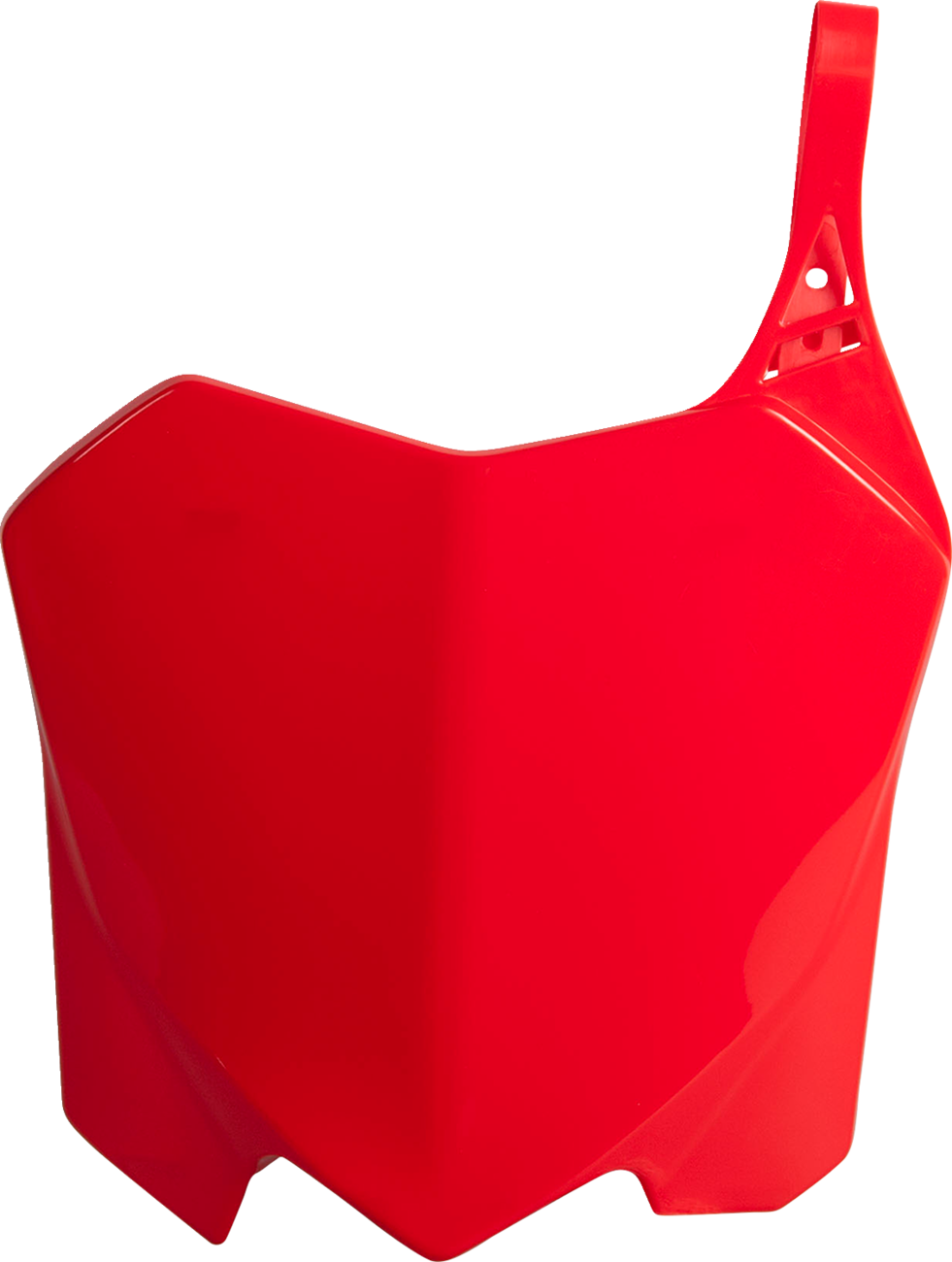 Number Plate - Red - CRF 250R/450R - Lutzka's Garage