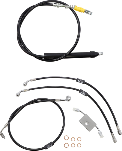 Handlebar Cable/Brake Line Kit - Quick Connect - 18