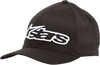 Blaze Flexfit® Hat - Black/White - Small/Medium - Lutzka's Garage