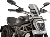 New Generation Windscreen - 11-5/8" - Light Smoke - Diavel - Lutzka's Garage