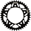 Aluminum Sprocket - Black - Rear - 42 Tooth - Lutzka's Garage