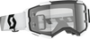 Fury Goggle - Premium Black/White - Clear - Lutzka's Garage