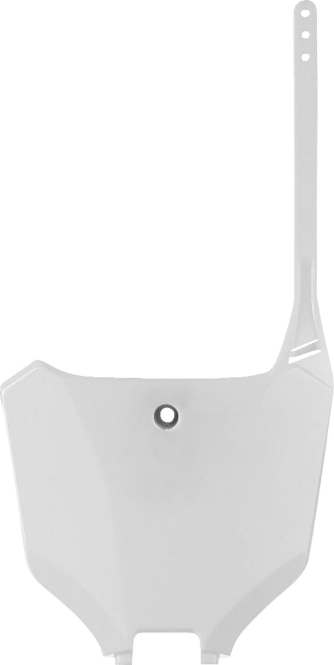 Number Plate - White - CRF 450R/RX - Lutzka's Garage