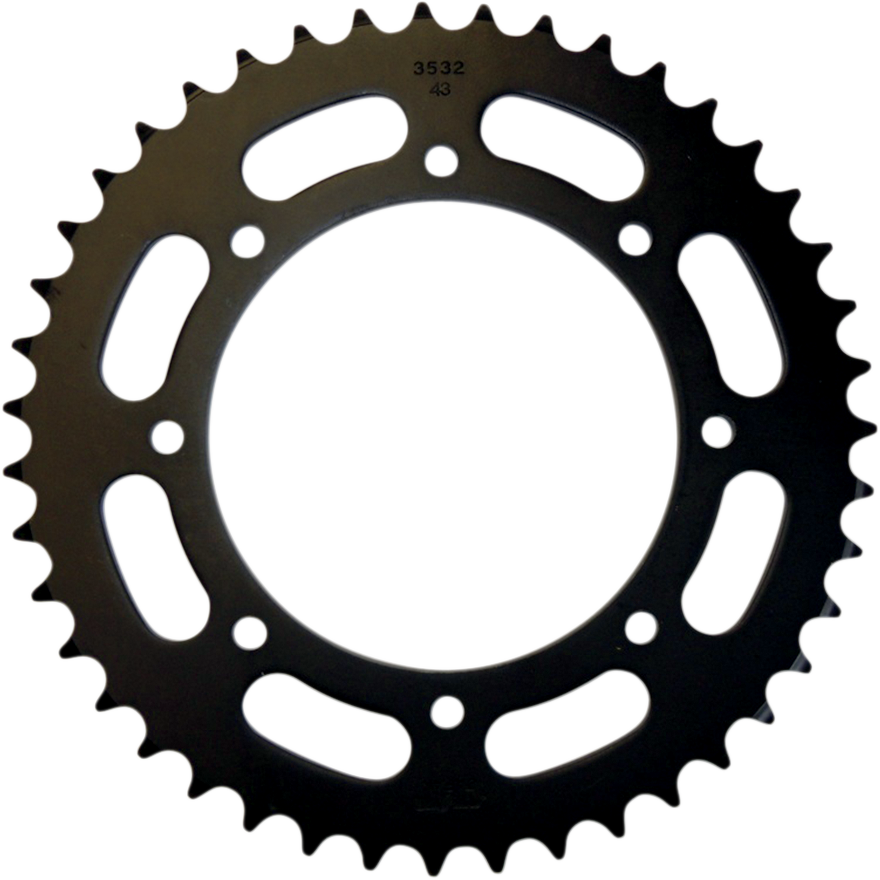 Steel Rear Sprocket - 43-Tooth - Suzuki - Lutzka's Garage