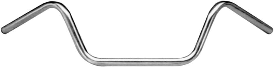 Handlebar - Buckhorn Low - Chrome - Lutzka's Garage