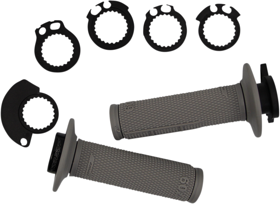 709 Lock-On Grips - Pro - SCS - Gray - Lutzka's Garage