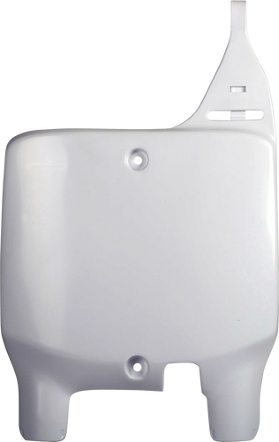 Number Plate - OEM White - RM 125/250