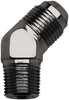 #3 Male Fitting - 1/8" NPT - 45° - Black - Lutzka's Garage
