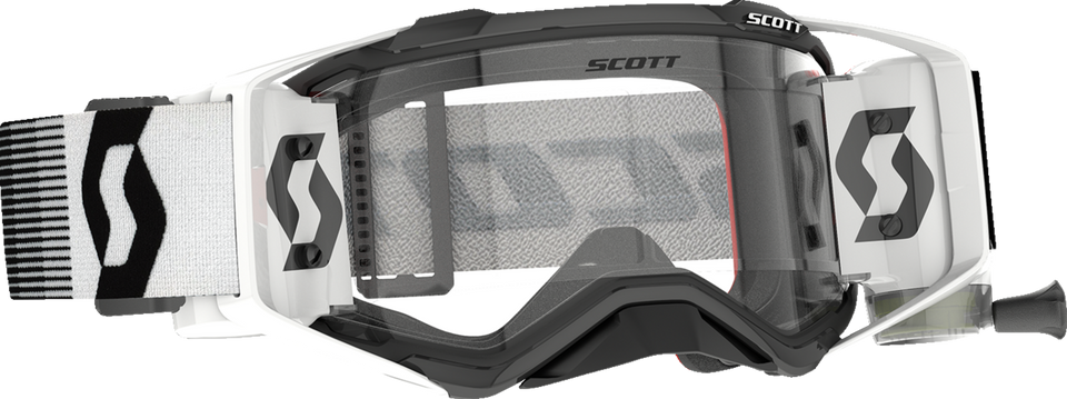 Prospect WFS Goggle - Premium Black/White - Clear - Lutzka's Garage