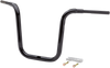 Handlebar - Grande Traditional Ape Hanger - 16" - Black - Lutzka's Garage