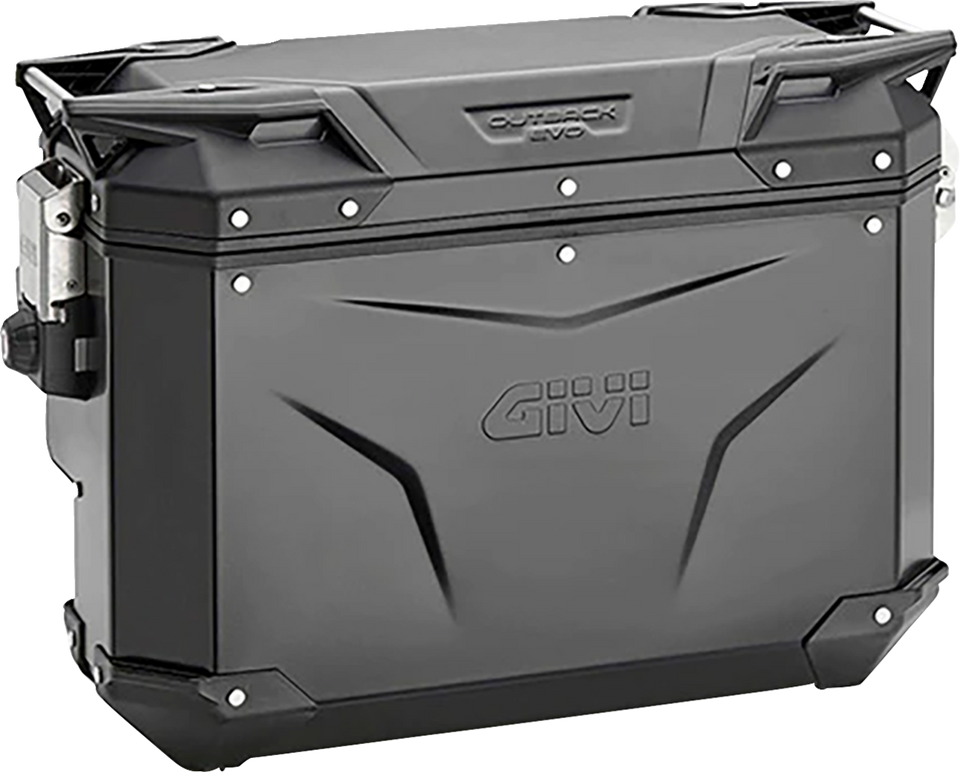 Outback Evo Side Case - Right - 33 Liter - Black - Lutzka's Garage
