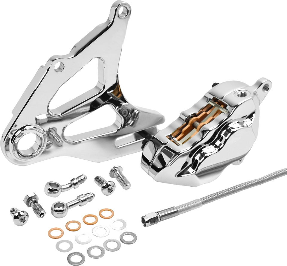 Rear Caliper - Chrome - Lutzka's Garage