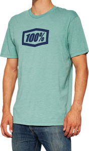 Icon T-Shirt - Blue - Small - Lutzka's Garage