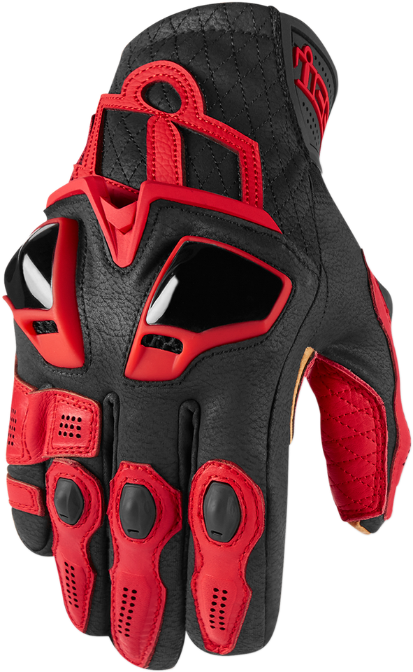 Hypersport™ Short Gloves - Red - Small - Lutzka's Garage