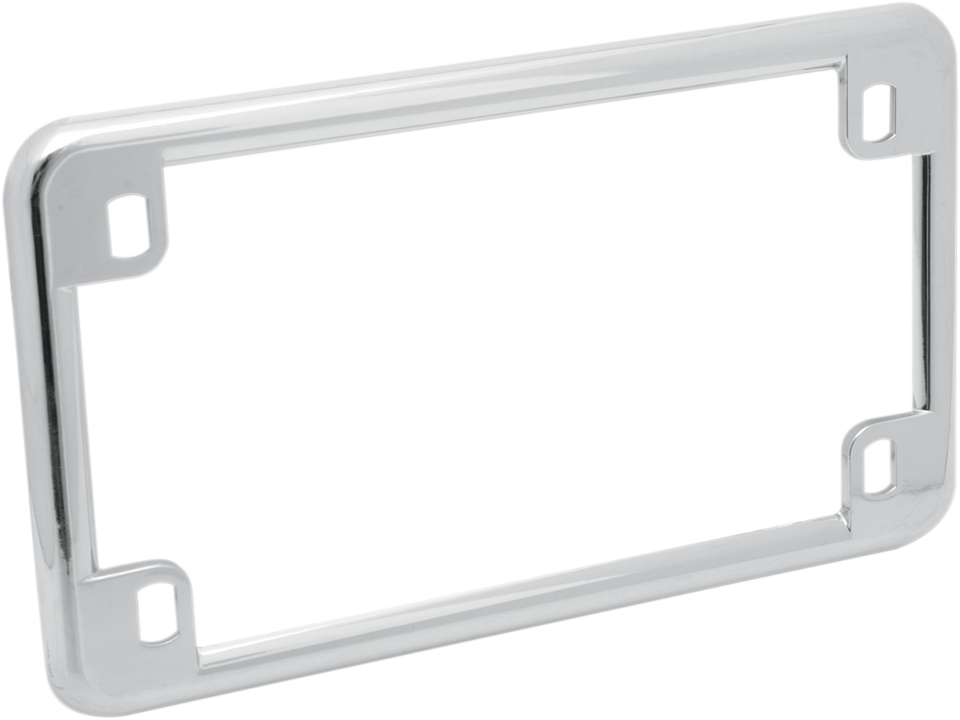 License Plate Frame - Chrome - Lutzka's Garage