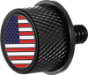 Seat Mounting Knob - Black - American Flag - Lutzka's Garage